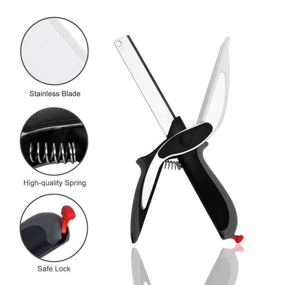 Clever Cutter - 2 in 1 Kitchen Knife | Cleaver Cutters