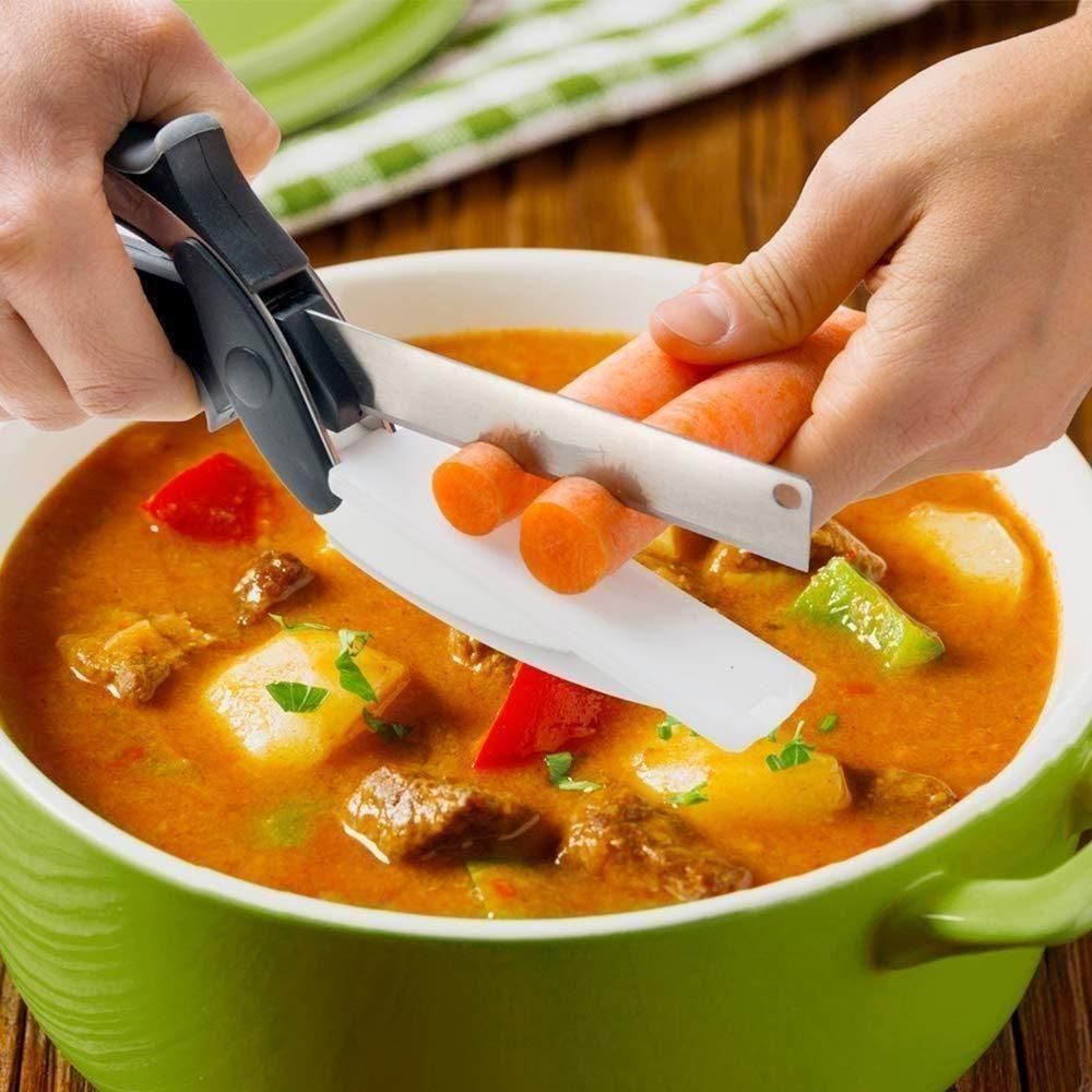 Clever Cutter - 2 in 1 Kitchen Knife | Cleaver Cutters